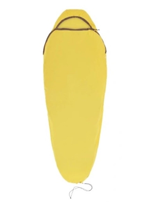 Picture of Sea To Summit Reactor Sleeping Bag Liner - Mummy W/ Drawcord- compact- yellow