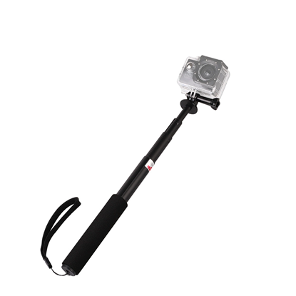 Attēls no Selfie stick ar kameras turētāju