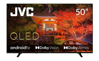 Attēls no TV Set|JVC|50"|4K/Smart|QLED|3840x2160|Wireless LAN|Bluetooth|Android TV|LT-50VAQ330P