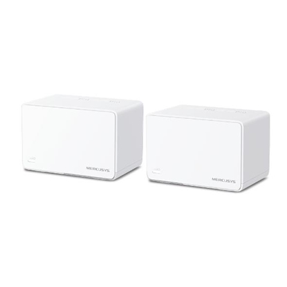 Attēls no Wireless Router|MERCUSYS|Wireless Router|2-pack|3000 Mbps|Mesh|3x10/100/1000M|HALOH80X(2-PACK)