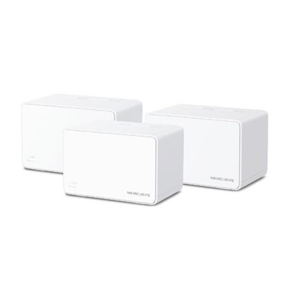 Picture of Wireless Router|MERCUSYS|Wireless Router|3-pack|3000 Mbps|Mesh|3x10/100/1000M|HALOH80X(3-PACK)