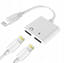 Attēls no Wooco J-008 Dual Audio & Charge Adapter 2x Lightning