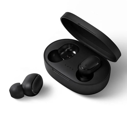 Attēls no WoW E6s TWS Bluetooth 5.3 Bezvadu In-Ear Austiņas ar HD Mic & Uzlādes maku Melna