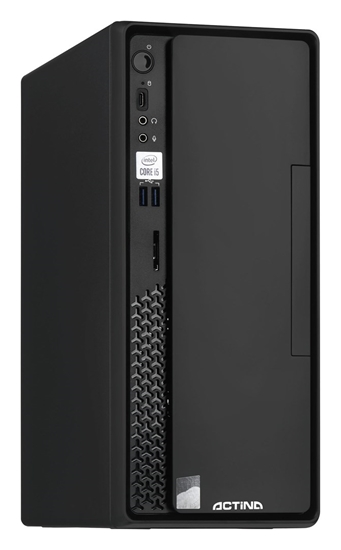 Изображение Actina 5901443382614 PC Intel® Core™ i5 i5-14400 8 GB DDR4-SDRAM 1 TB SSD Windows 11 Home Mini Tower Black