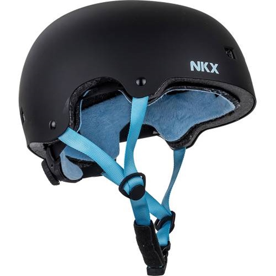 Изображение Aizsargķivere NKX Brain Saver Black Blue L izmērs