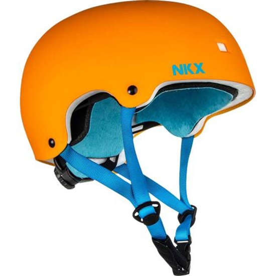 Изображение Aizsargķivere NKX Brain Saver Orange Blue L izmērs