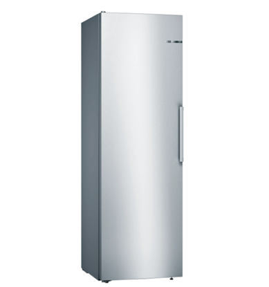 Изображение Bosch | Refrigerator | KSV36CIDP | Energy efficiency class D | Free standing | Larder | Height 186 cm | Fridge net capacity 346 L | Display | 39 dB | Stainless Steel