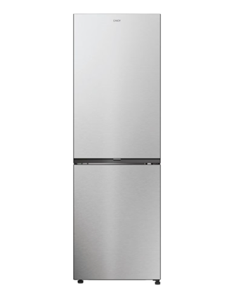 Picture of Candy Refrigerator | CNCQ2T618EX | Energy efficiency class E | Free standing | Combi | Height 185 cm | No Frost system | Fridge net capacity 235 L | Freezer net capacity 120 L | 38 dB | Inox