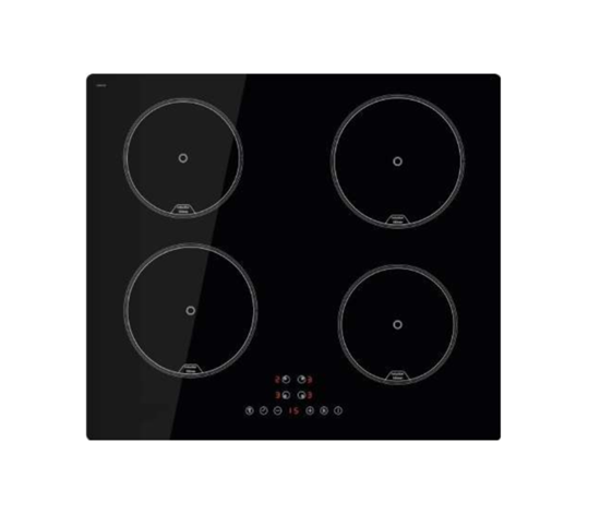 Picture of CATA | Hob | IB 6304E2 BK | Induction | Number of burners/cooking zones 4 | Touch | Timer | Black