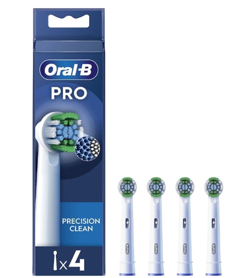 Picture of Dantų šepetėlio antgaliai ORAL-B EB20-4, 4vnt., balti