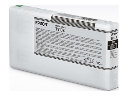 Изображение Epson Tintenpatrone matte black T 913 200 ml             T 9138N