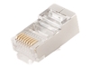 Изображение Gembird RJ45 8P8C LAN plug 6u gold plated 50 pcs