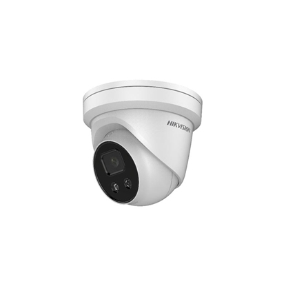 Picture of Hikvision | IP Camera Powered by DARKFIGHTER | DS-2CD2346G2-IU F2.8 | Dome | 4 MP | 2.8mm | Power over Ethernet (PoE) | IP67 | H.265+ | Micro SD, Max. 256 GB | White