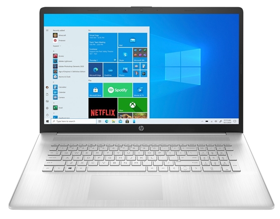 Picture of HP 17-CN0001TG Notebook 43.9 cm (17.3") HD+ Intel® Pentium® Silver N5030 8 GB DDR4-SDRAM 256 GB SSD Wi-Fi 5 (802.11ac) Windows 11S Silver REPACK New Repack/Repacked