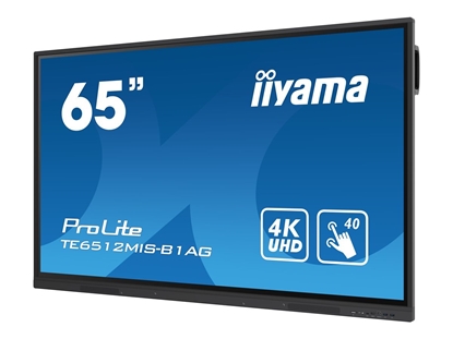 Picture of iiyama 65" iiWare10 , Android 11, 8/64GB, 40-Points PureTouch IR with zero bonding, 3840x2160, UHD IPS panel