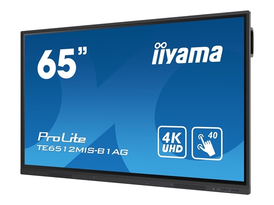 Изображение iiyama 65" iiWare10 , Android 11, 8/64GB, 40-Points PureTouch IR with zero bonding, 3840x2160, UHD IPS panel