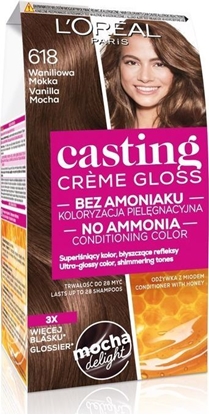 Picture of L’Oreal Paris Casting Creme Gloss Krem koloryzujący nr 618 Waniliowa Mokka 1op.