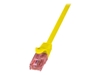 Picture of LogiLink Patchcord Cat.6A, S/FTP, 1,5m, żółty (CQ3047S)