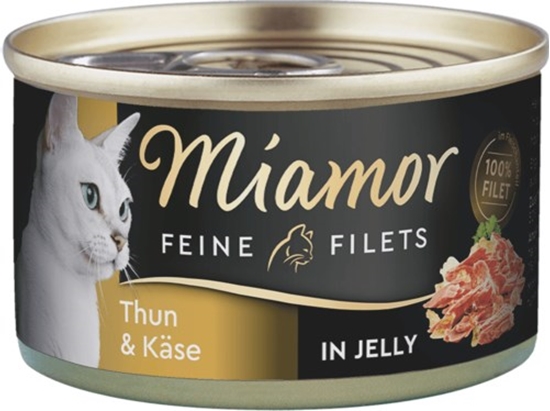 Изображение Miamor Fine Fillets in Jelly Tuna and cheese