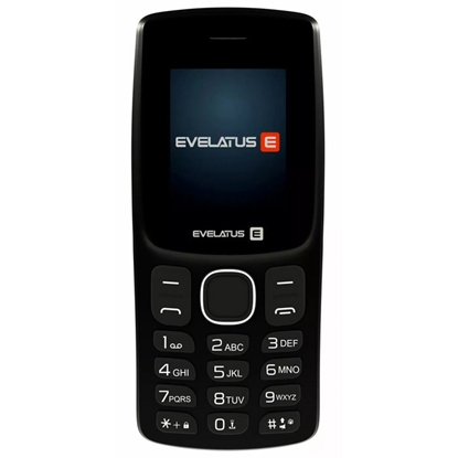 Изображение Mobīlais telefons Evelatus Easy Melns