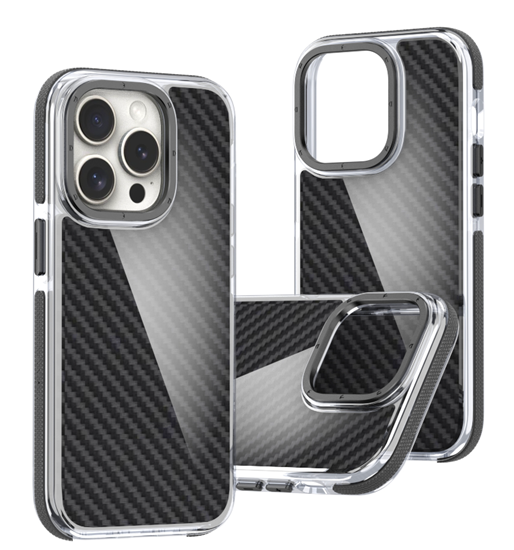 Picture of Mocco Acrylic Carbon Case for Apple iPhone 13 Pro