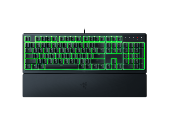 Изображение Razer | Gaming Keyboard | Ornata V3 X | Gaming keyboard | Wired | RGB LED light | NORD | Black | Numeric keypad | Silent Membrane