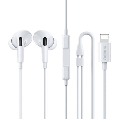 Attēls no Remax RM-533i Earphones Lightning / 1.2m