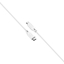 Attēls no Silicon Power cable USB-C - USB-C Boost Link 1m, white (LK15CC)