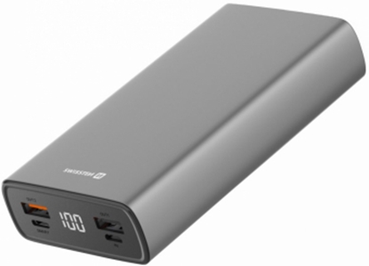 Изображение Swissten 20000 mAh 20W Power Delivery Grey