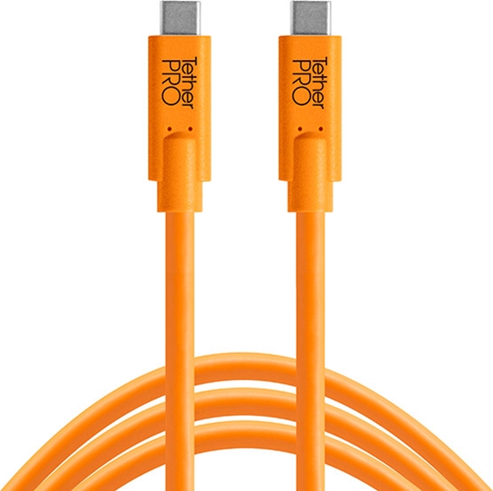 Изображение Tether Tools cable TetherPro USB-C - USB-C 0.9m, orange