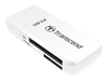 Изображение Transcend Card Reader RDF5 White USB-Typ A 3.1