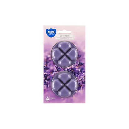 Attēls no Vasks aromātiskais Aura 2gab. lavender 2x20g