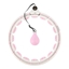 Attēls no Vingrošanas aplis HHW06 PINK HULA HOOP WITH WEIGHT + COUNTER HMS