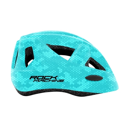 Picture of Aizsargķivere Rock Machine Racer Blue XS/S (48-52 cm)