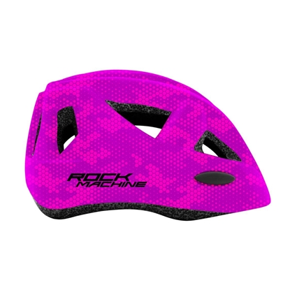 Picture of Aizsargķivere Rock Machine Racer Pink S/M (52-56 cm)