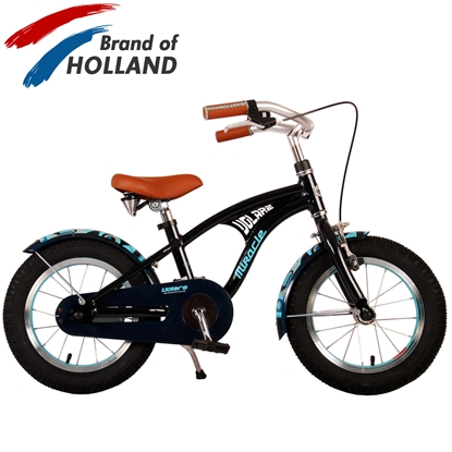 Изображение Bērnu velosipēds VOLARE 14 Miracle Cruiser (21486) melns/zils