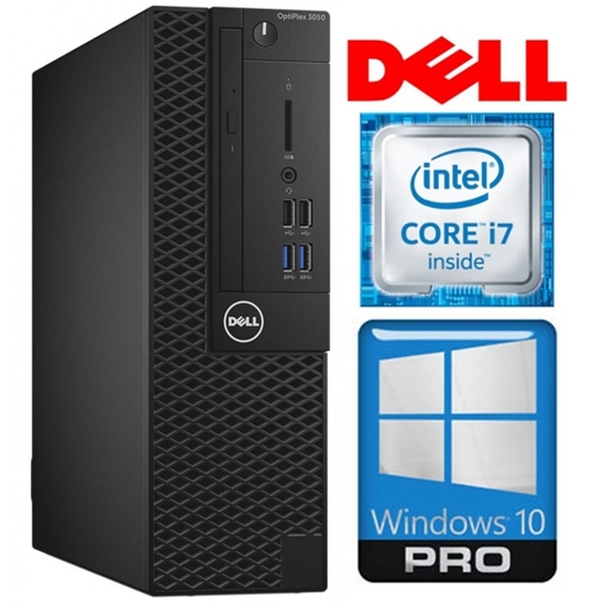 Изображение DELL 3050 SFF i7-7700 32GB 512SSD M.2 NVME GT1030 2GB WIN10Pro