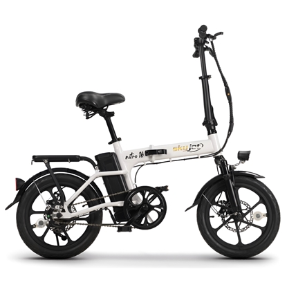 Изображение Elektriskais velosipēds SKYJET 16 Nitro balts