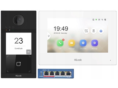 Attēls no Hikvision Zestaw wideodomofonowy IP Hilook IP-VIS-Pro-W