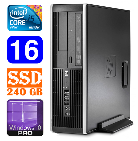 Picture of HP 8100 Elite SFF i5-650 16GB 240SSD DVD WIN10Pro