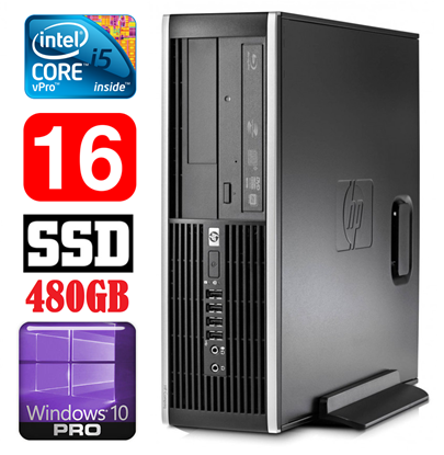 Изображение HP 8100 Elite SFF i5-650 16GB 480SSD DVD WIN10Pro