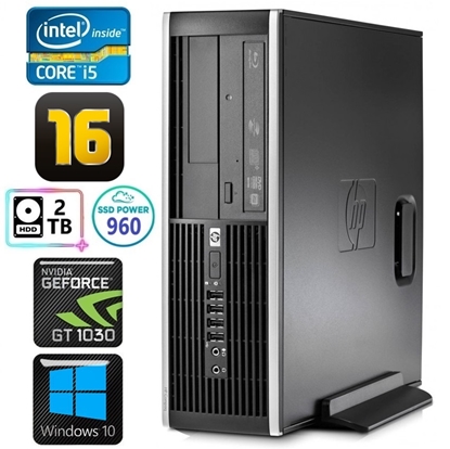 Attēls no HP 8100 Elite SFF i5-750 16GB 960SSD+2TB GT1030 2GB DVD WIN7Pro