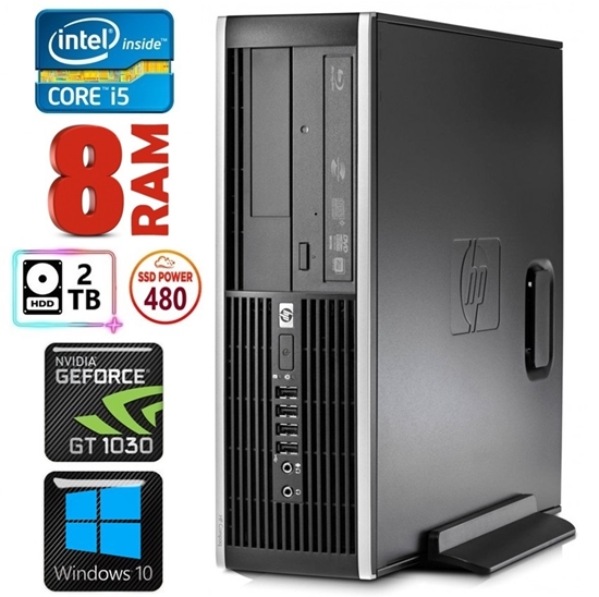 Изображение HP 8100 Elite SFF i5-750 8GB 480SSD+2TB GT1030 2GB DVD WIN7Pro