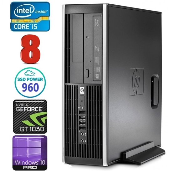 Изображение HP 8100 Elite SFF i5-750 8GB 960SSD GT1030 2GB DVD WIN7Pro