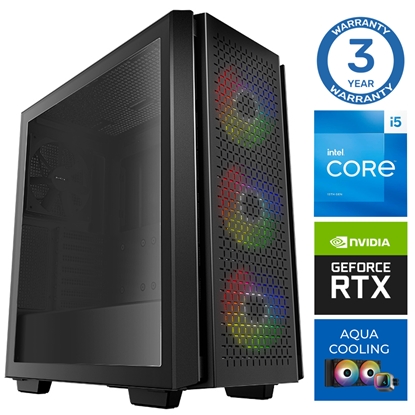 Attēls no INTOP AQUA i5-13400F 32GB DDR5 2TB SSD M.2 NVME+2TB RTX3060 12GB WIN11