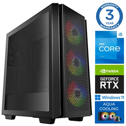 Attēls no INTOP AQUA i5-13400F 64GB DDR5 1TB SSD M.2 NVME RTX4070 SUPER 12GB no-OS