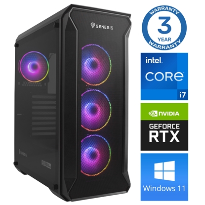 Изображение INTOP i7-12700F 16GB 250SSD M.2 NVME+2TB RTX4060Ti 8GB WIN11Pro