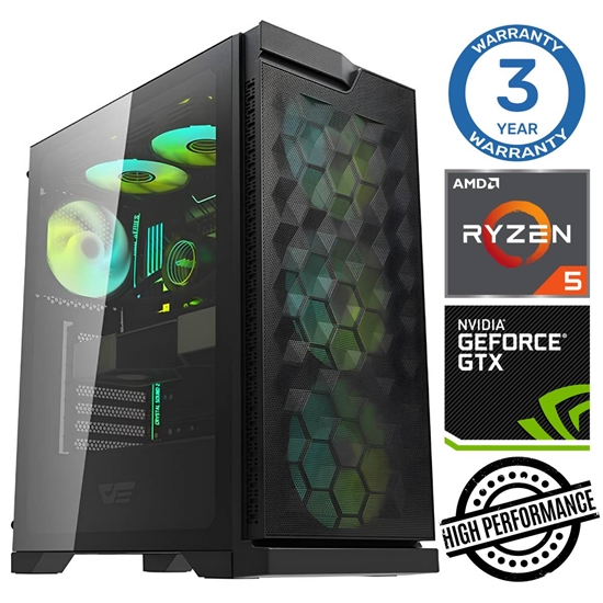 Изображение INTOP Ryzen 5 5500 16GB 1TB SSD M.2 NVME GTX1650 4GB no-OS