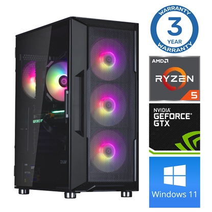 Attēls no INTOP Ryzen 5 5500 16GB 250SSD M.2 NVME GTX1650 4GB no-OS