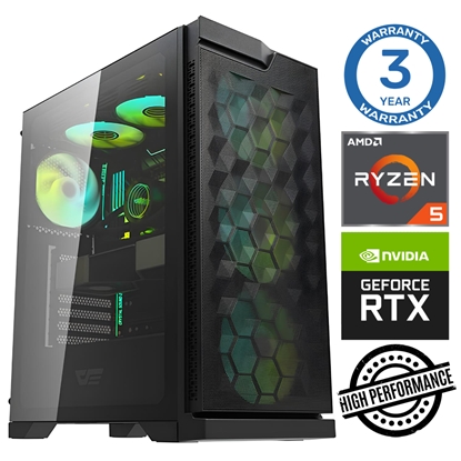 Изображение INTOP Ryzen 5 5500 32GB 250SSD M.2 NVME RTX3060 12GB WIN11